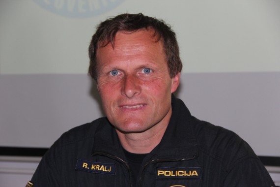 Robert Kralj, vodja gorske enote Policije in pomočnik vodje letalske policijske enote